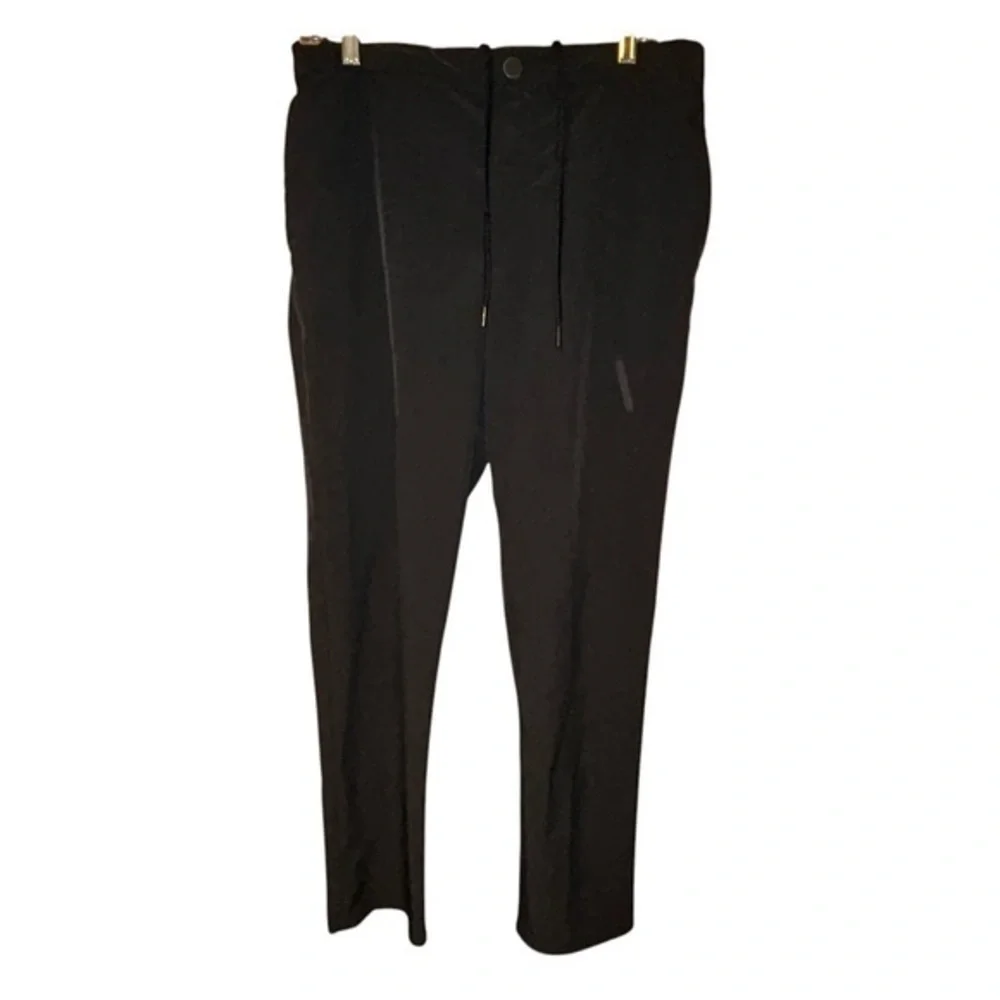 Banana Republic Men’s Hybrid Pants Slim Tapered Fit Travel Black Size 33x32